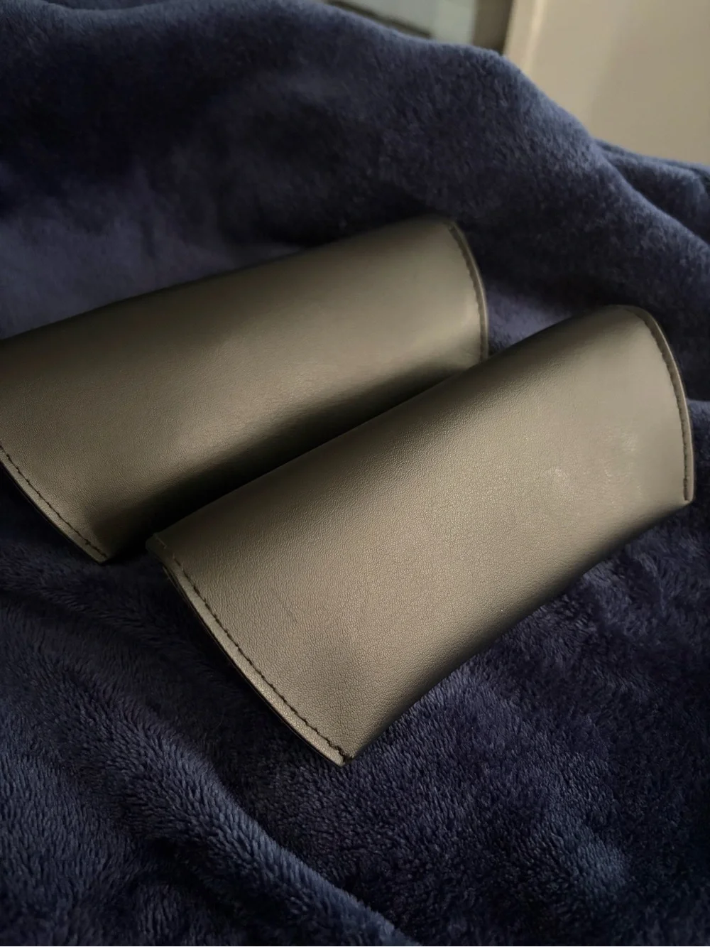 Ray-Ban Black Sunglass Case with Gold Logo (Pair)